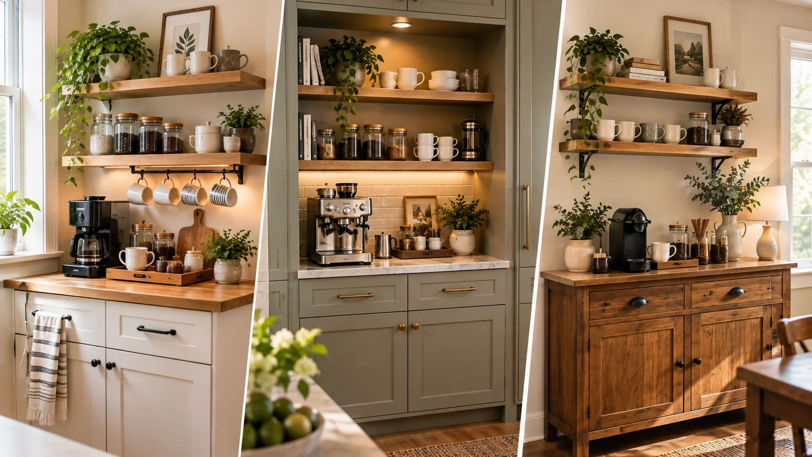 Home Coffee Bar Ideas