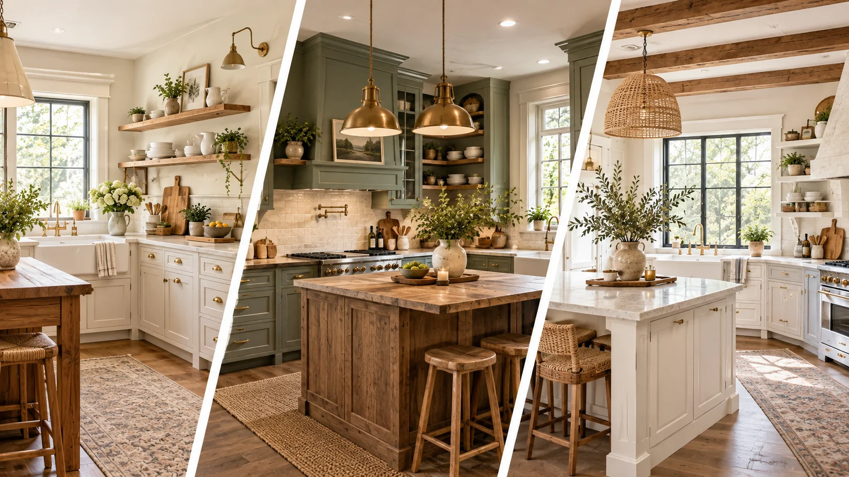 21 Elegant Farmhouse Kitchen Ideas With Timeless Style