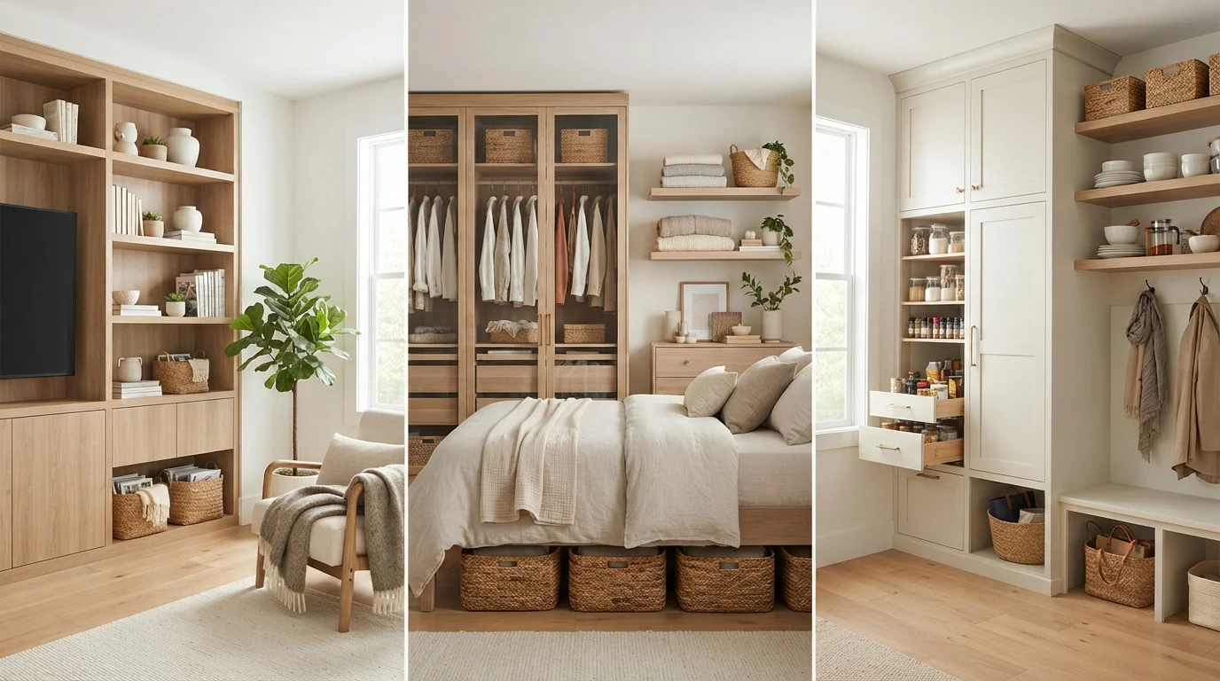 21 Smart Home Storage Solutions for a Clutter-Free and Stylish Home
