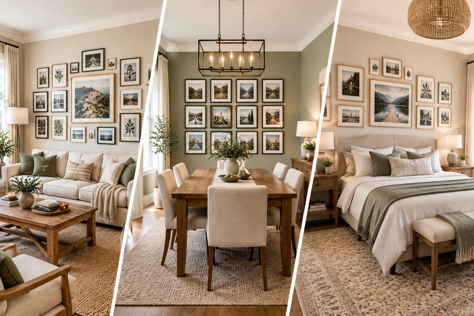 25 Eye-Catching Photo Gallery Wall Ideas That Instantly Upgrade Your Room