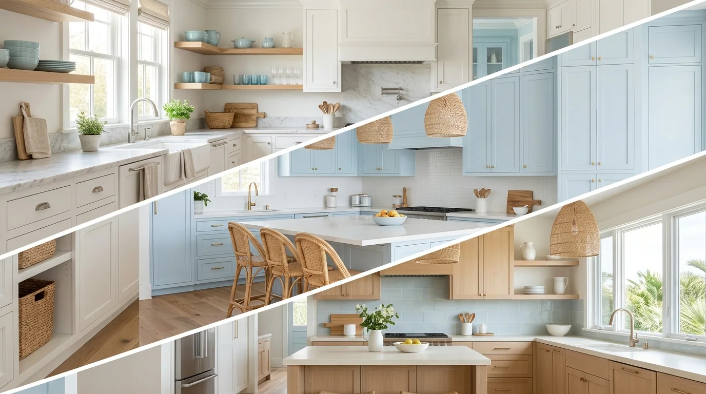 21 Coastal Kitchen Ideas for a Fresh, Airy, and Timeless Look