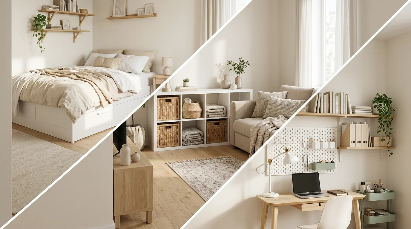21 IKEA Hacks for Small Rooms to Maximize Space and Style