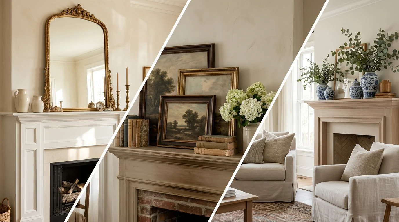 21 Nancy Meyers Fireplace Mantel Decor Ideas for a Cozy and Elegant Home