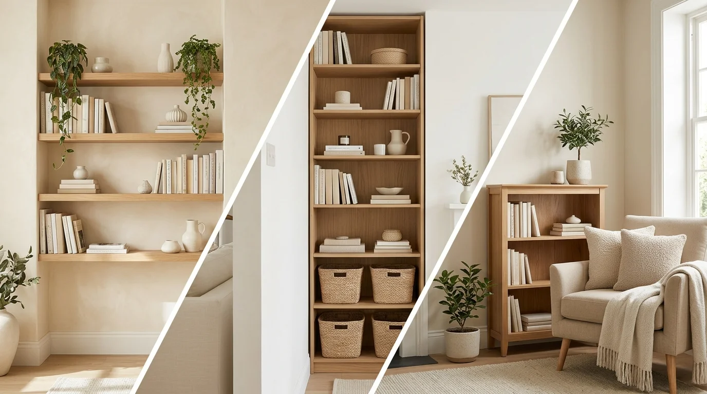 21 Small Apartment Bookshelf Ideas to Maximize Space and Style